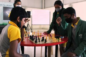 Chess Competation held at cambridge school kr puram